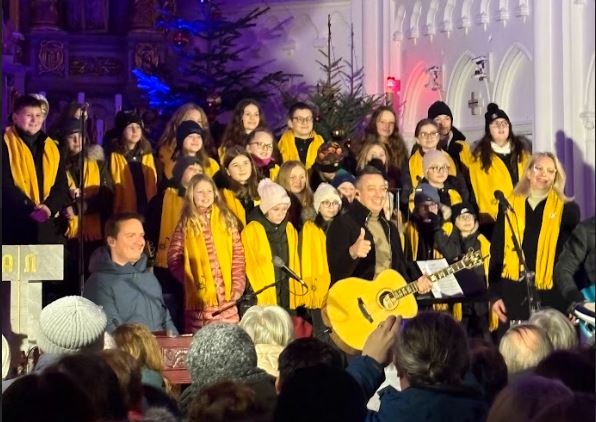 Poděkování rodičům žáků za podporu sboru Sluníčko